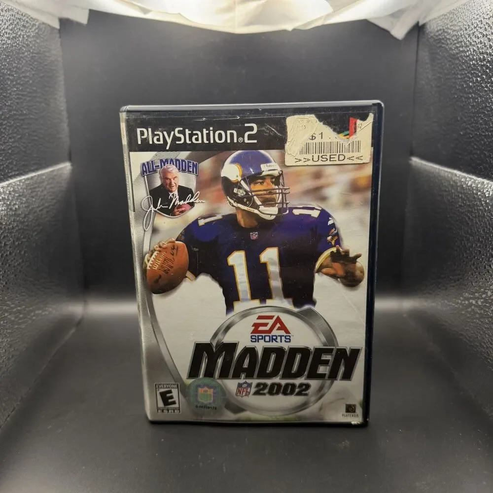 Madden NFL 2002 (Sony PlayStation 2, PS2) Complete CIB Tested