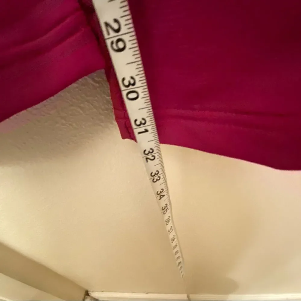 Nike womans hot pink Tech Marching Band Pants hot pink yellow pinstripe M 8-10