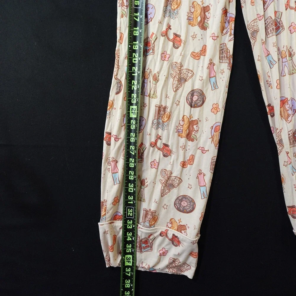 Magical Little Babes Bamboo Pajama Set Size Small Italy Travel Print