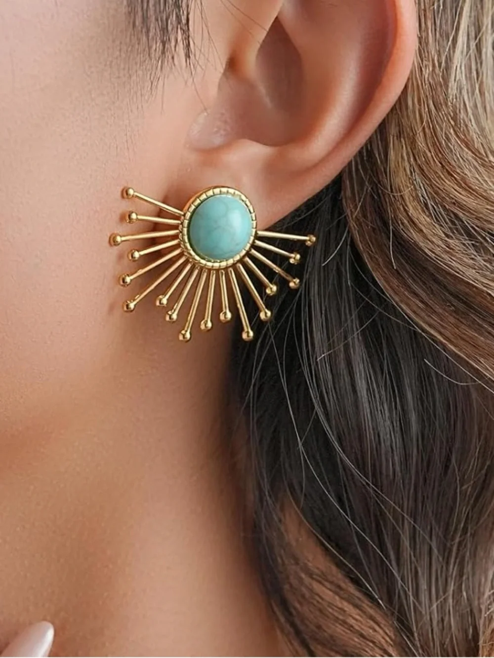 Anthropologie gold fan