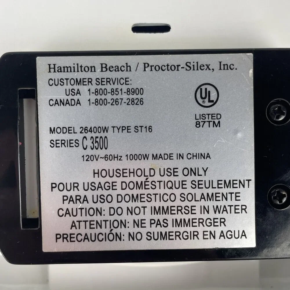 Hamilton Beach good tested