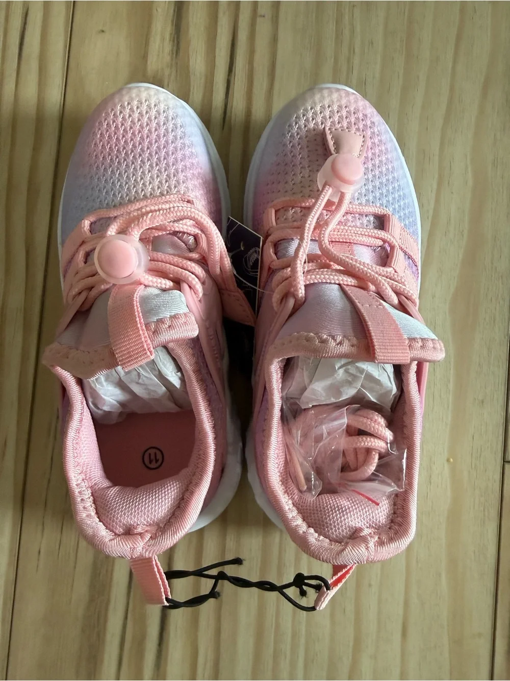 Children's‎ Pink Gradient Slip-On Athletic Sneakers