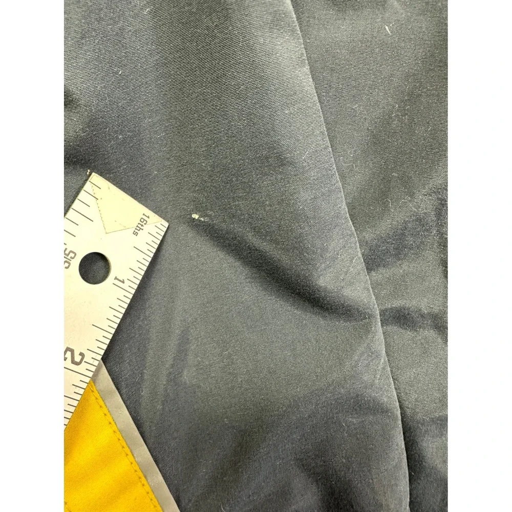 US Navy‎ Windbreaker Jacket Men's S Small Blue Yellow Forged by the Sea Full Zip