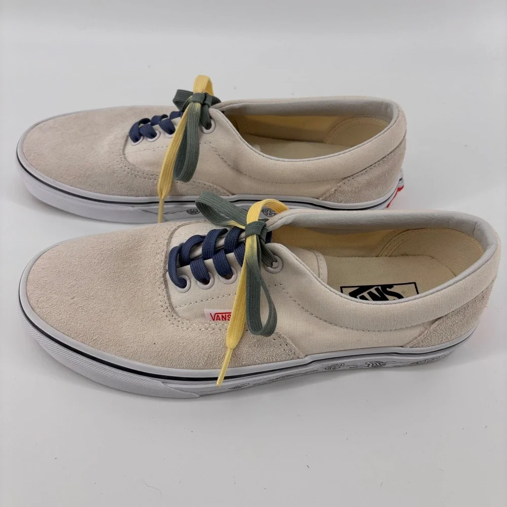 Vans model lining red