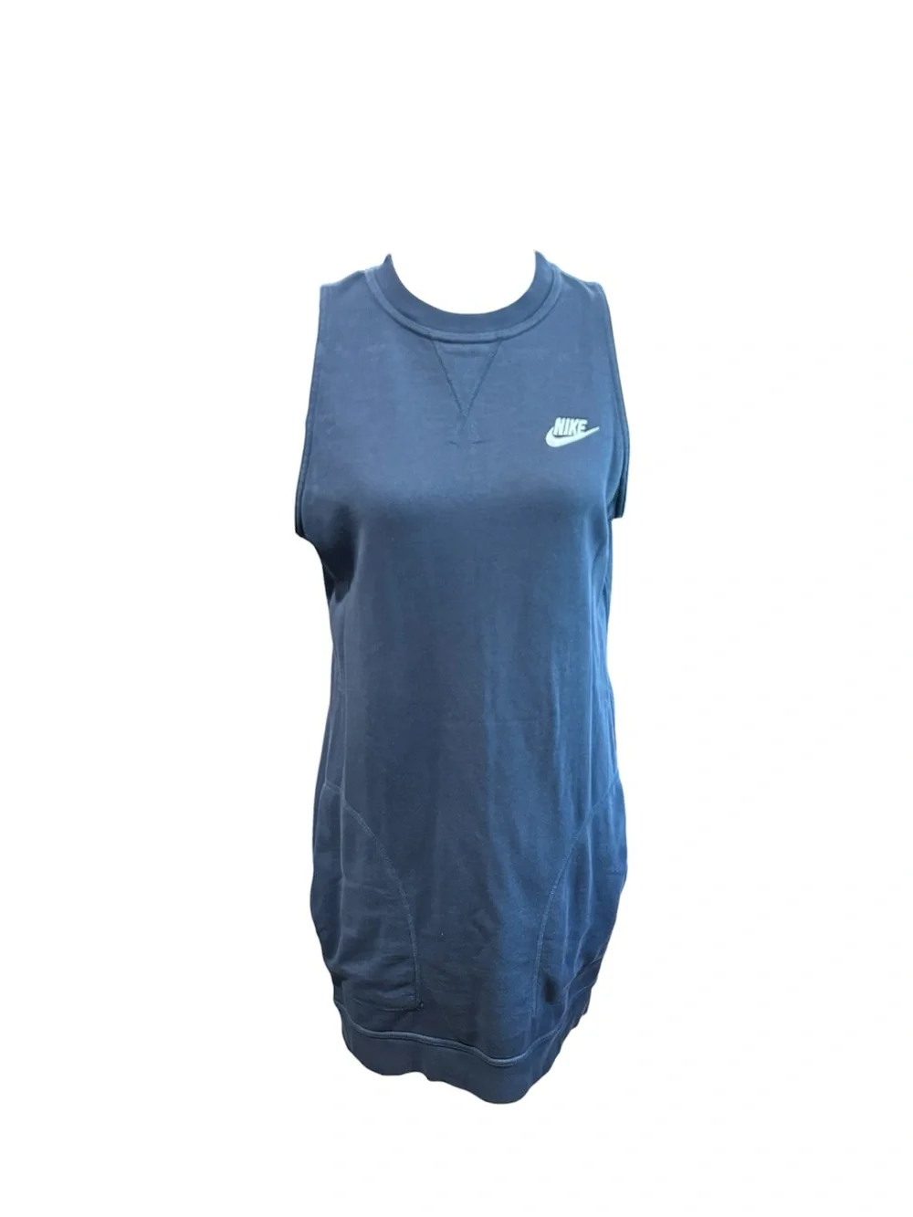 Nike Sportswear Sleeveless Tennis Dress Y2K Navy Blue medium