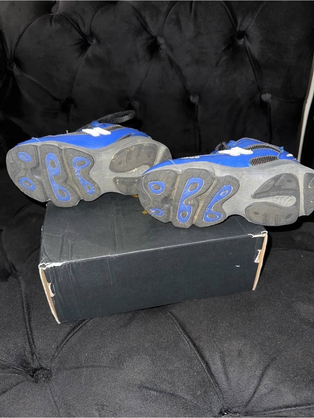 New Balance Kids Blue and Black 1000 Sneakers