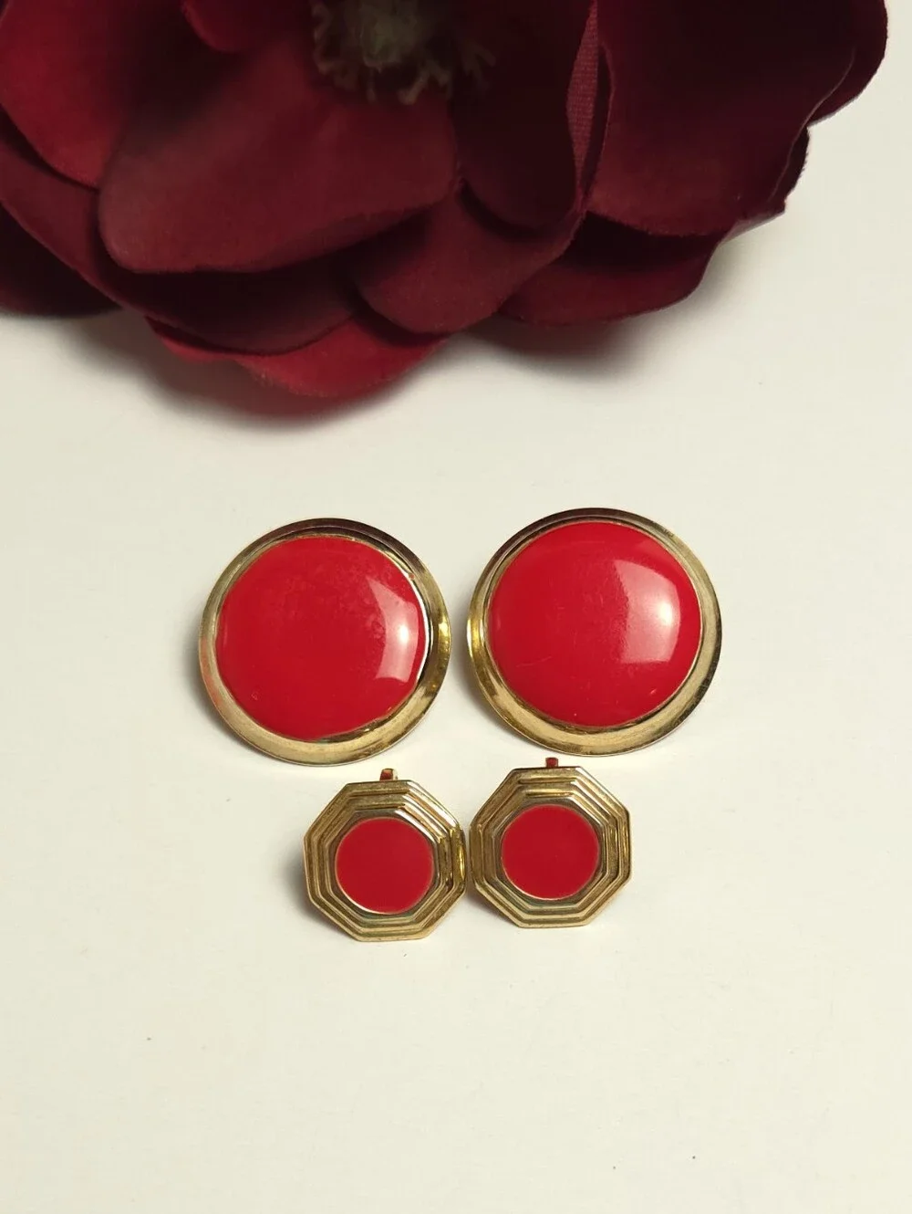 Vintage lipstick red