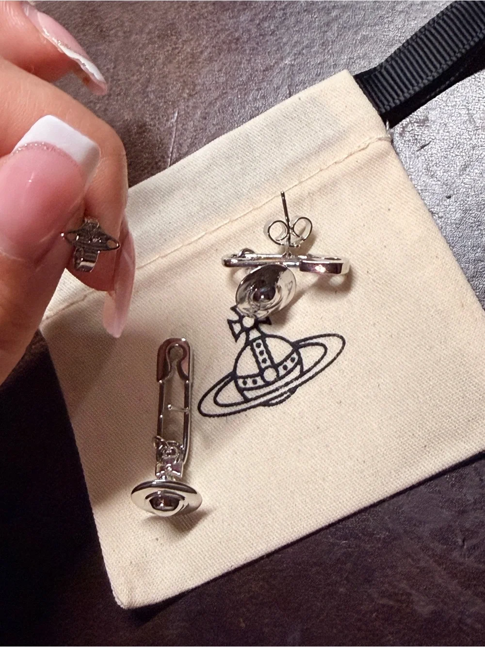 Vivienne Westwood silver tone