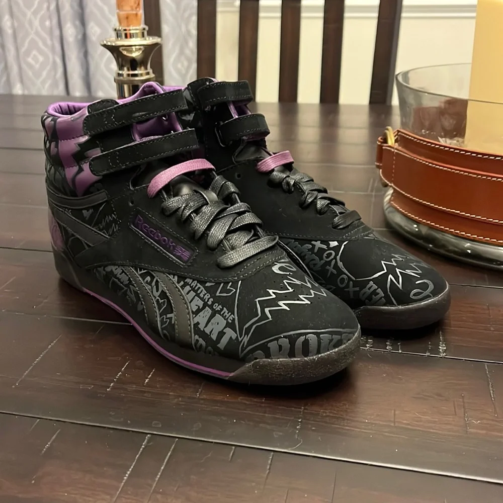 Reebok Freestyle Hi Alicia Keys Matters of the Heart Shoes Sneakers Womens 7.5