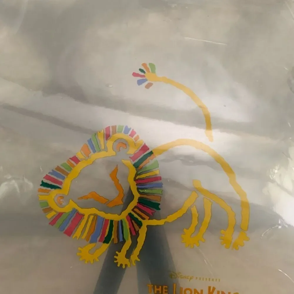 Vintage Disney’s the Lion King on broadway souvenir folders  set of 2