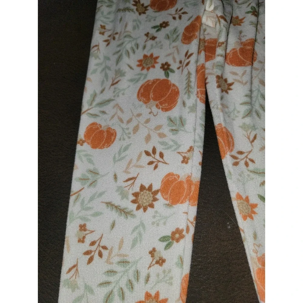 Jessica Simpson fall autumn Halloween pumpkin pajamas sleep wear size 4t‎