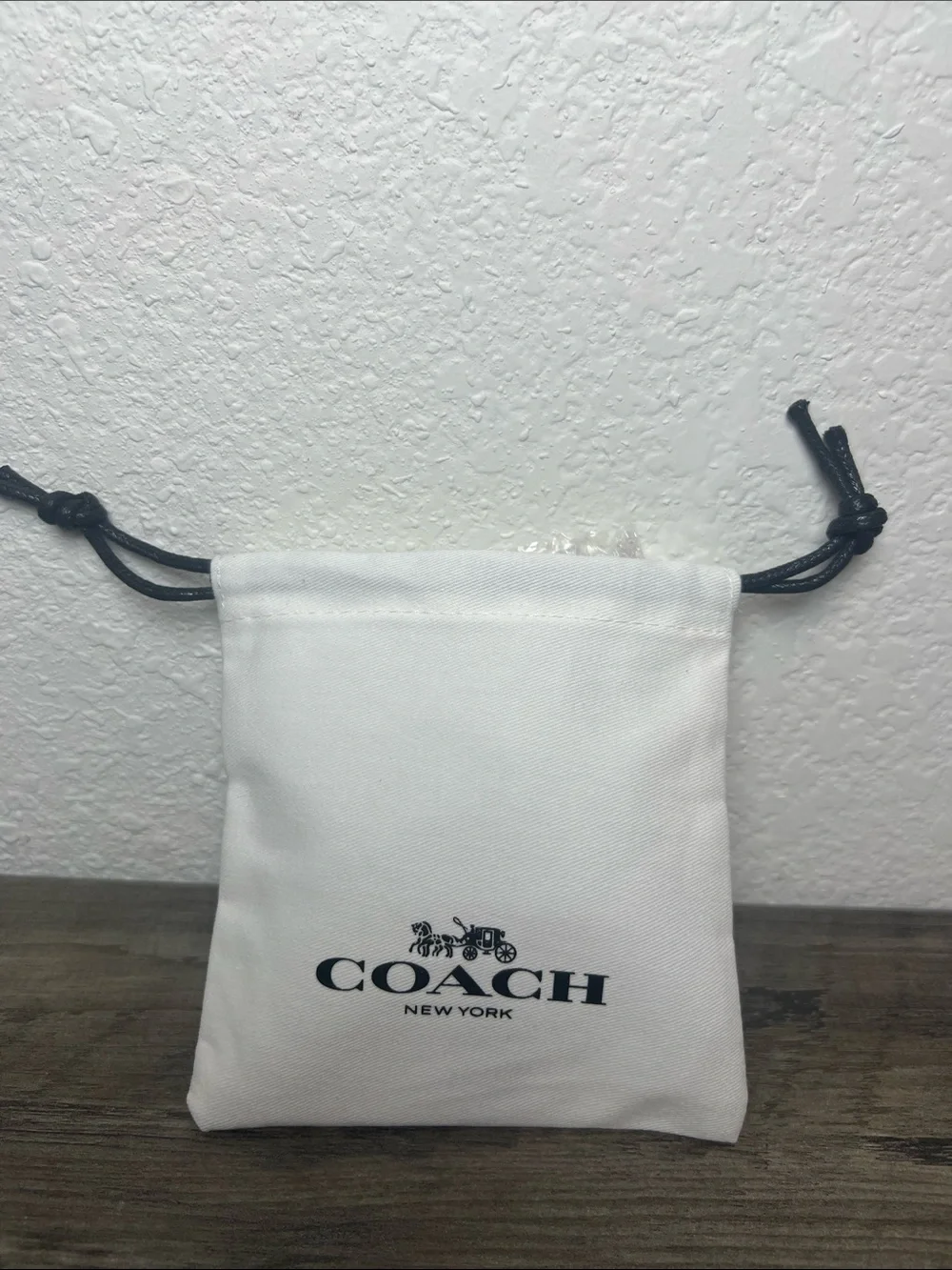 Coach Gold Mini “C” Heart Pendant Necklace