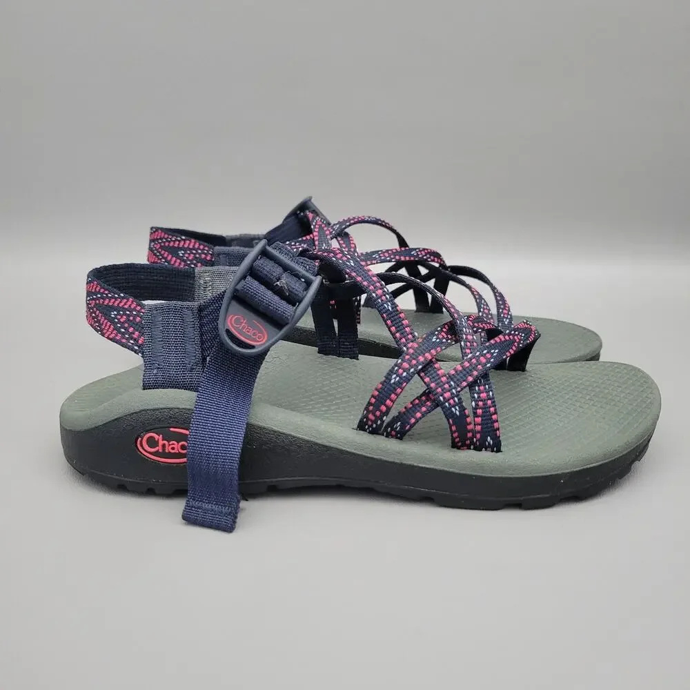 Chaco Womens Sandal Z Cloud X2 Size 7 Action Blue Multicolor Hiking Adjustable