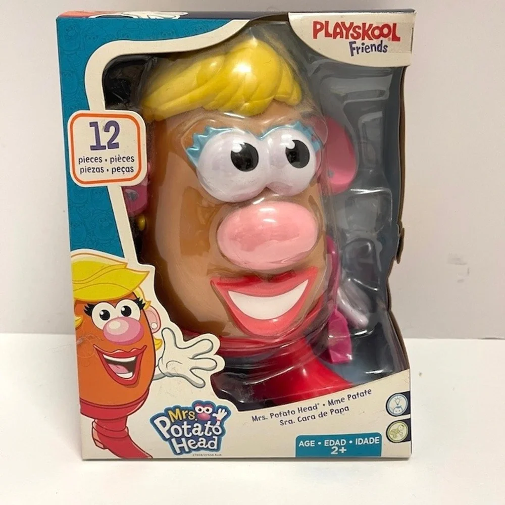 Playskool Mrs Potato Head Friends 12 Pieces Toy Ages‎ 2+ New in Box
