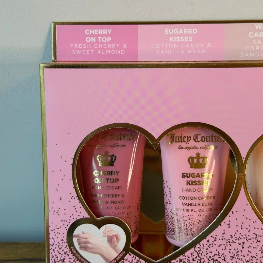 New Juicy Couture 6 pck Scented Fragrance Hand Lotions 35ml Skincare Vanilla