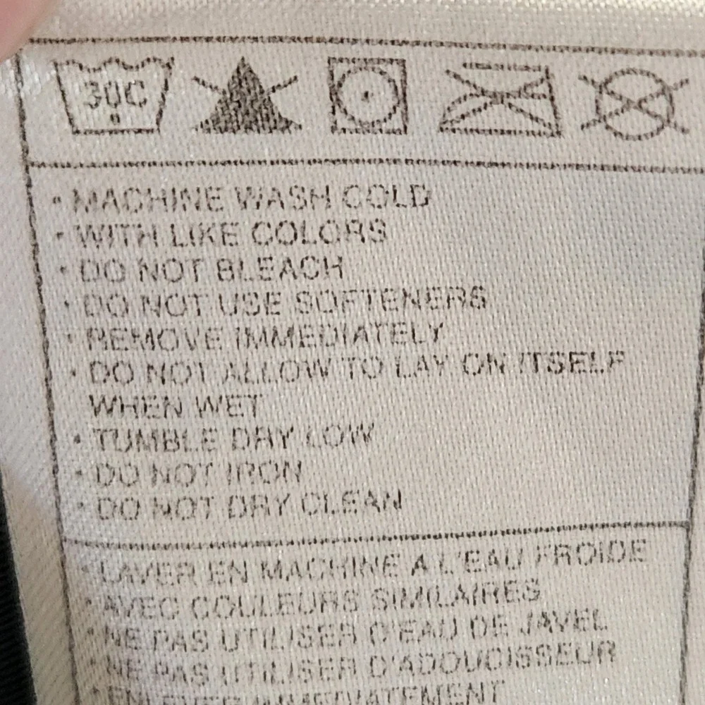 Nike measurements waist