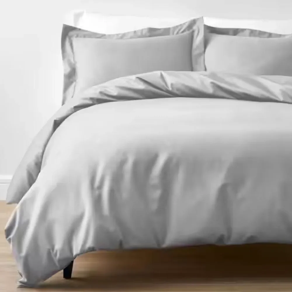 New Lot x4 Euro Shams, Company Store Legends Hotel 100% Supima Cotton Light Gray