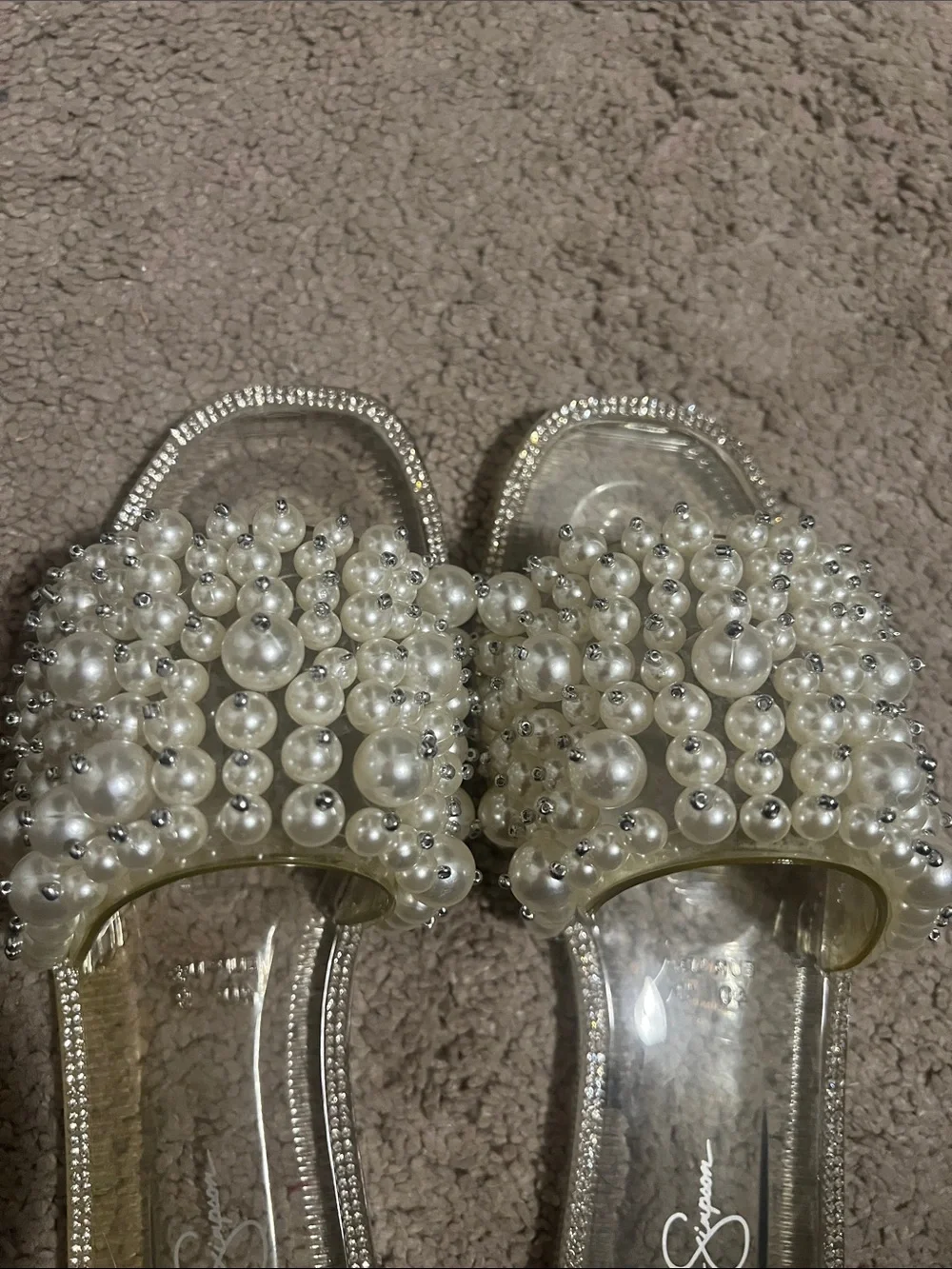 Jessica Simpson dressy accents pearl