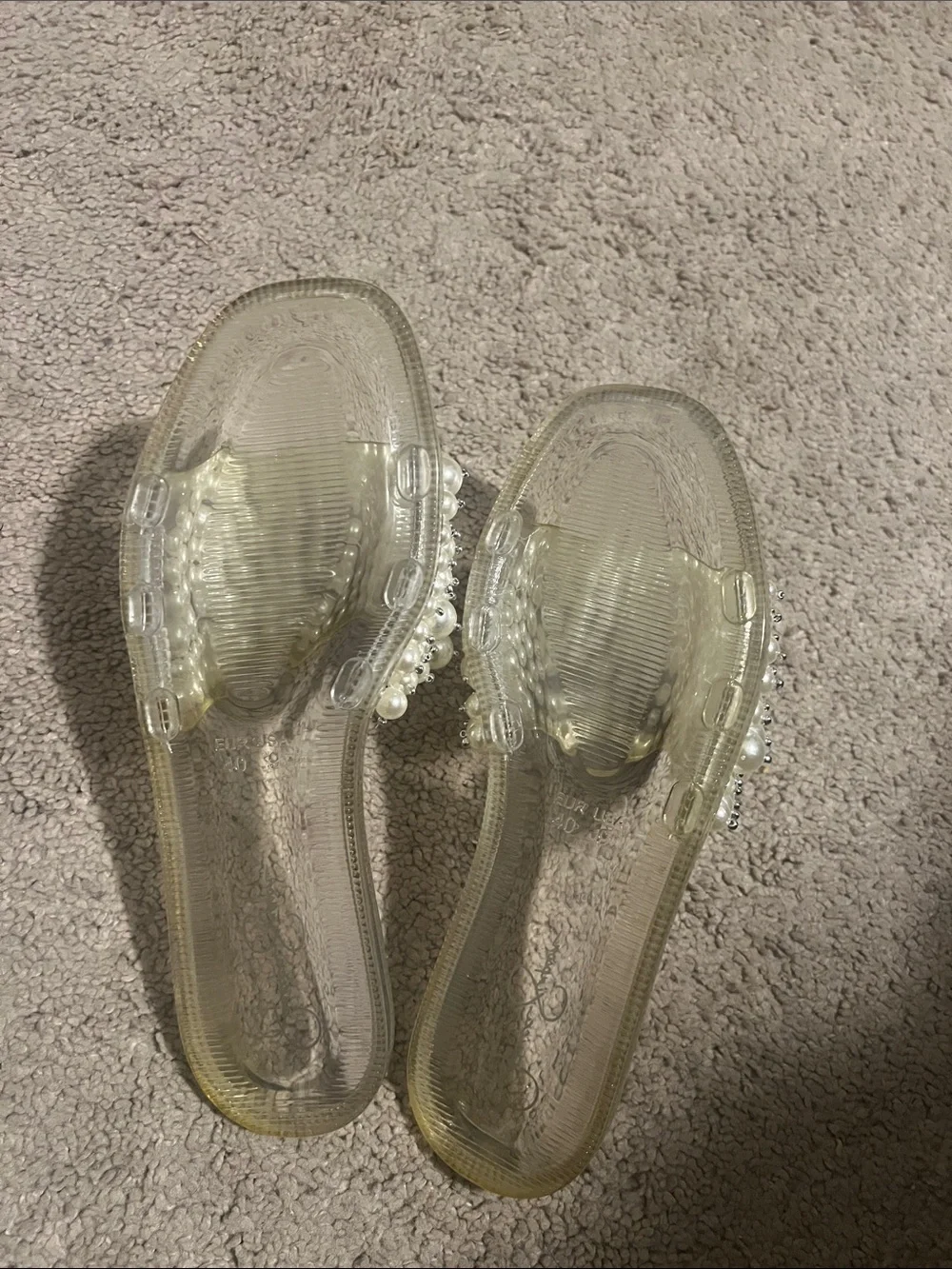 Jessica Simpson footbed embellishments