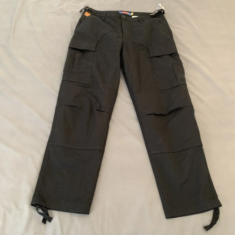Empyre Cargo Pants Mens 28x30 Black Empyre Stax Loose Fit Adj. Waist Sk8 Street‎