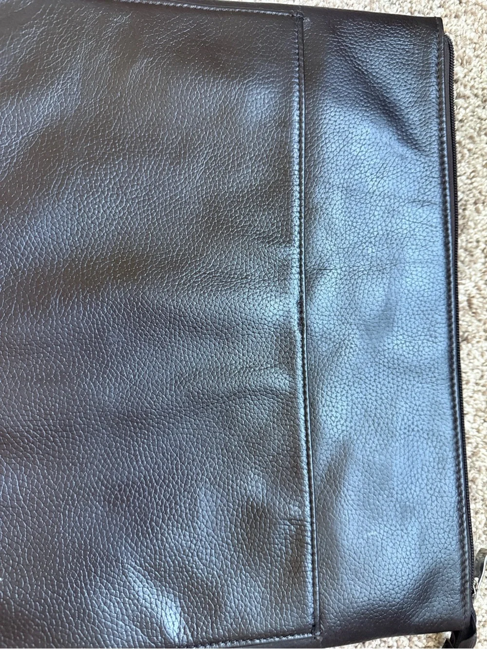 N/A black pebbled
