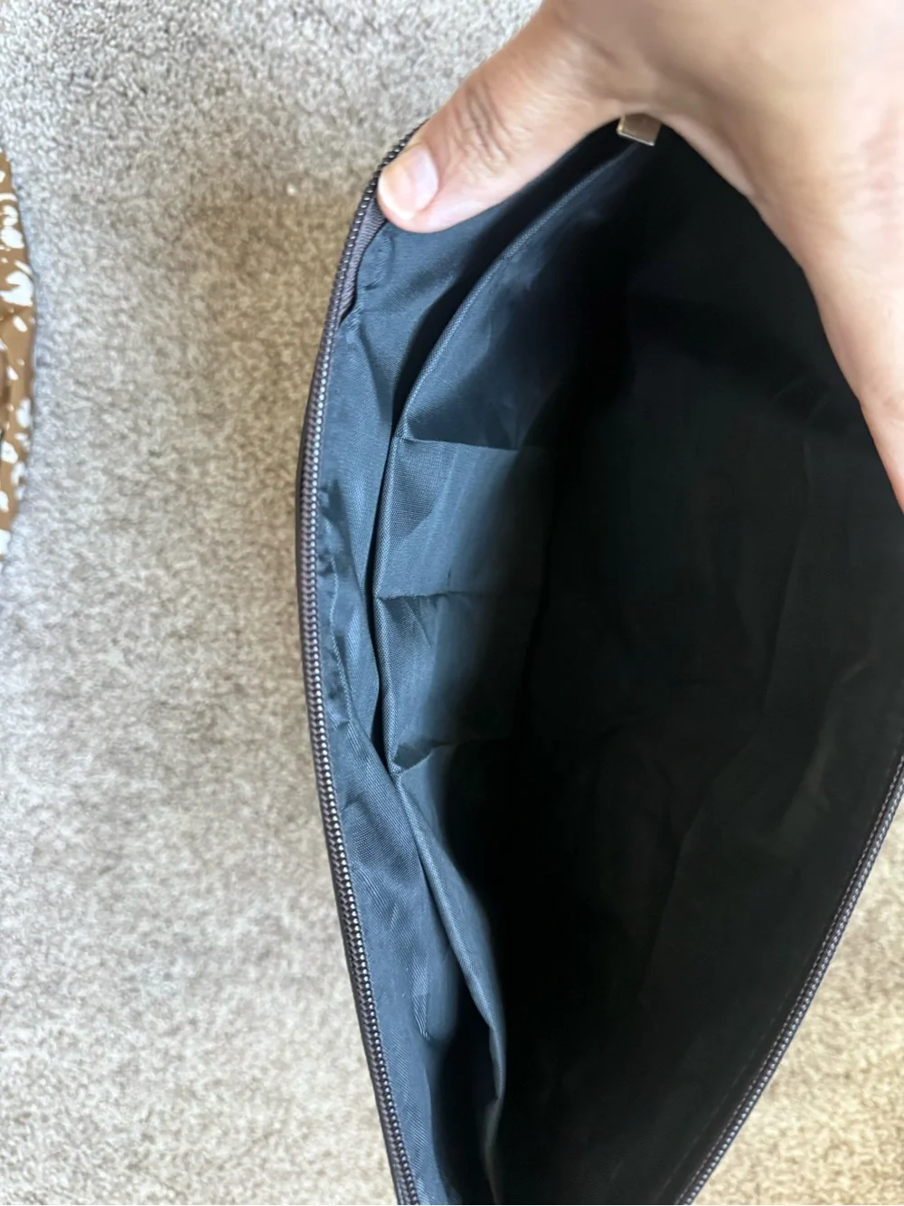 N/A black pebbled