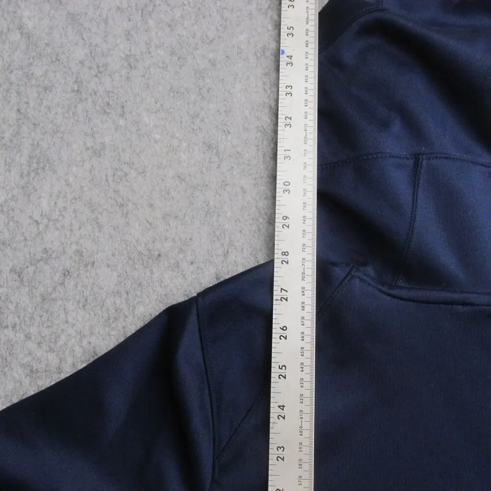 Nike Denver Nuggets Spotlight Pullover Hoodie features a scuba hood Small
