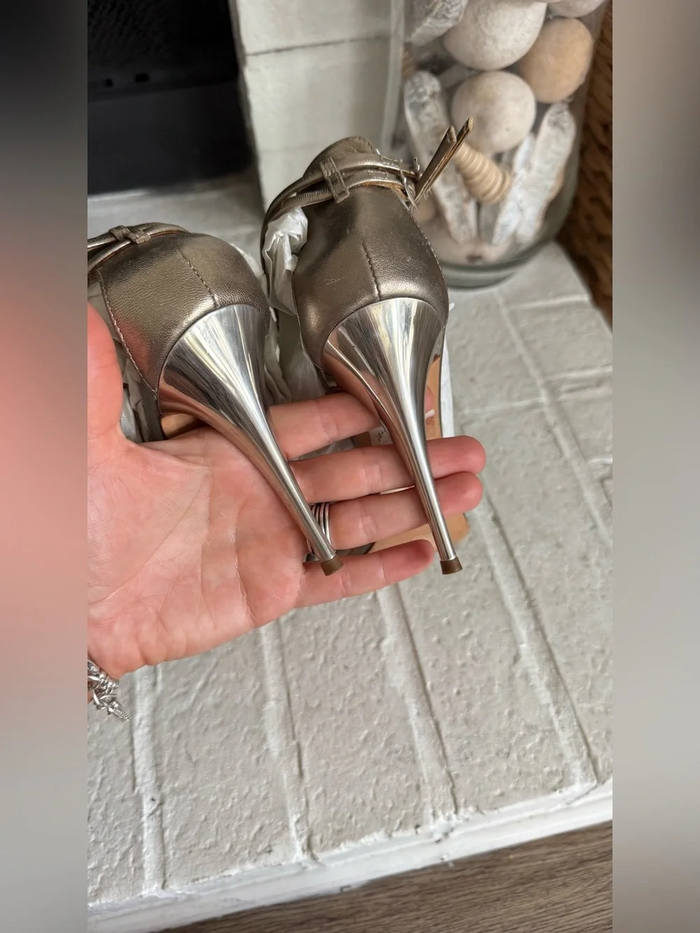 Giuseppe Zanotti or leather