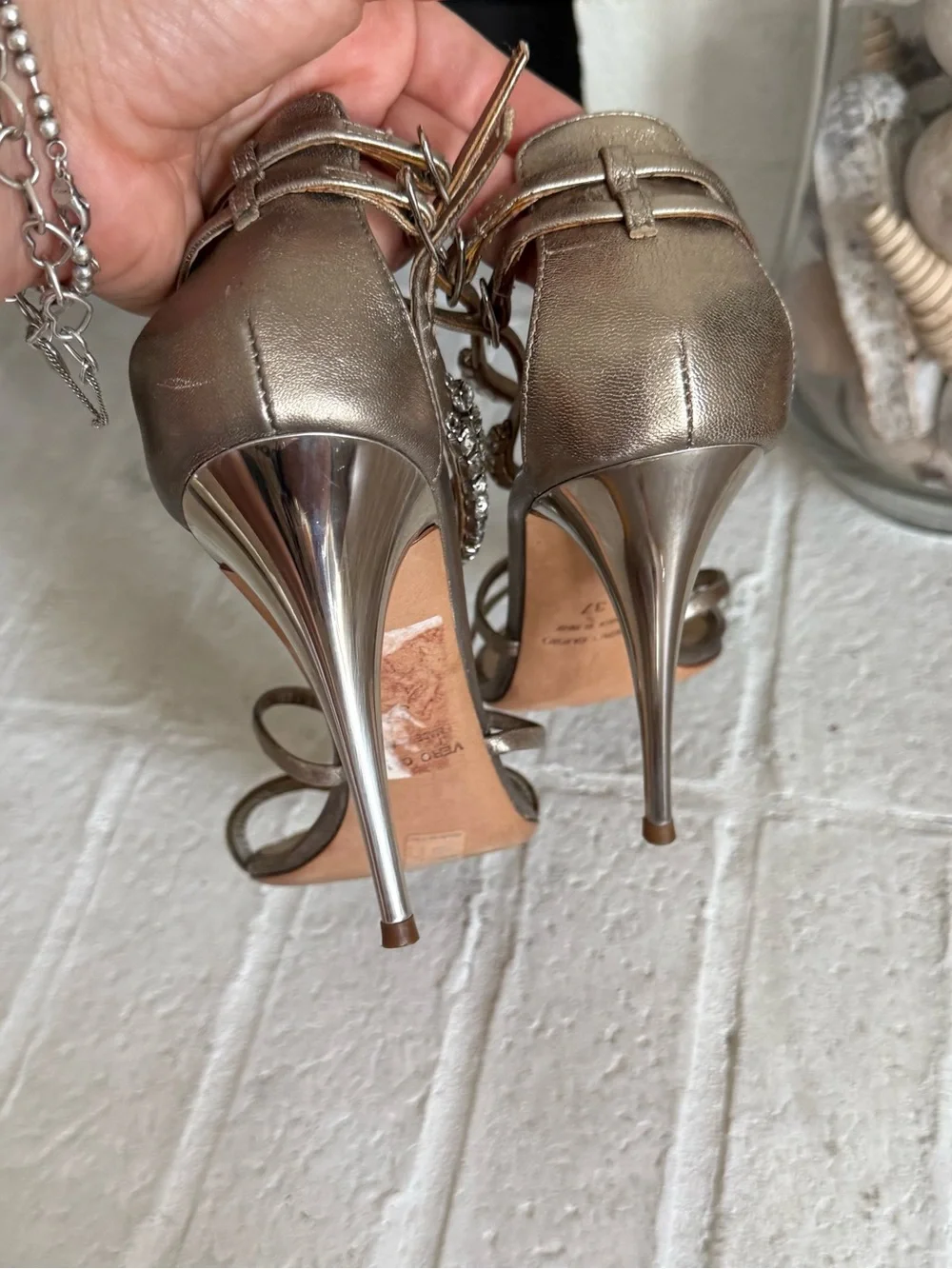 Giuseppe Zanotti shimmer stunning all