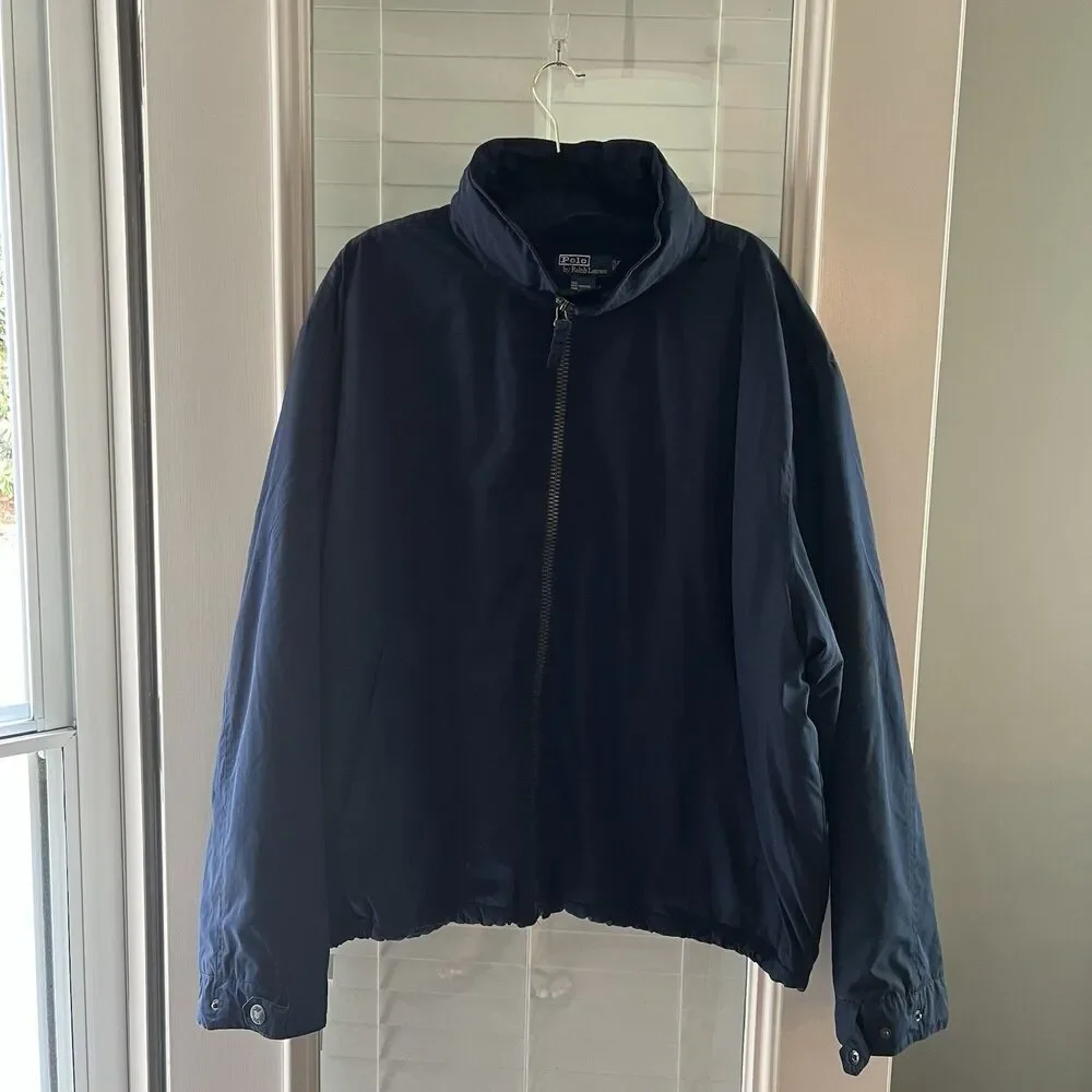Polo Ralph Lauren Men’s‎ Bomber Jacket 2X Big Fleece Lined