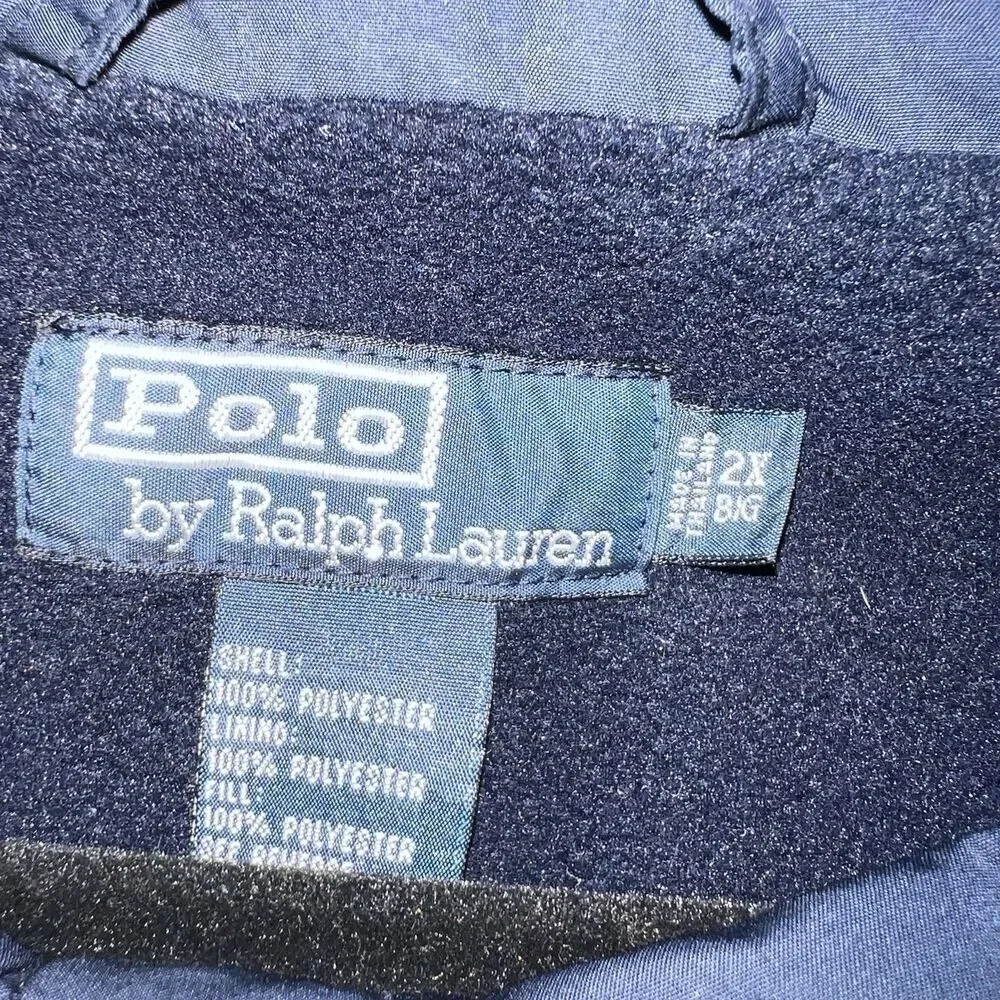Polo Ralph Lauren Men’s‎ Bomber Jacket 2X Big Fleece Lined