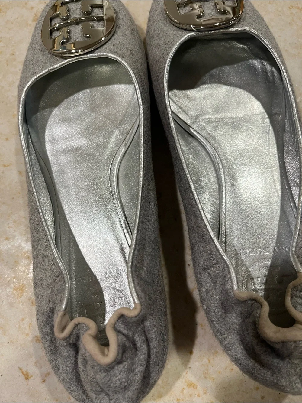 Tory Burch toes tory wear