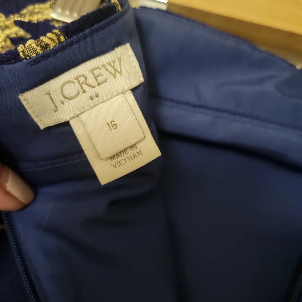 J. Crew jcrew brocade