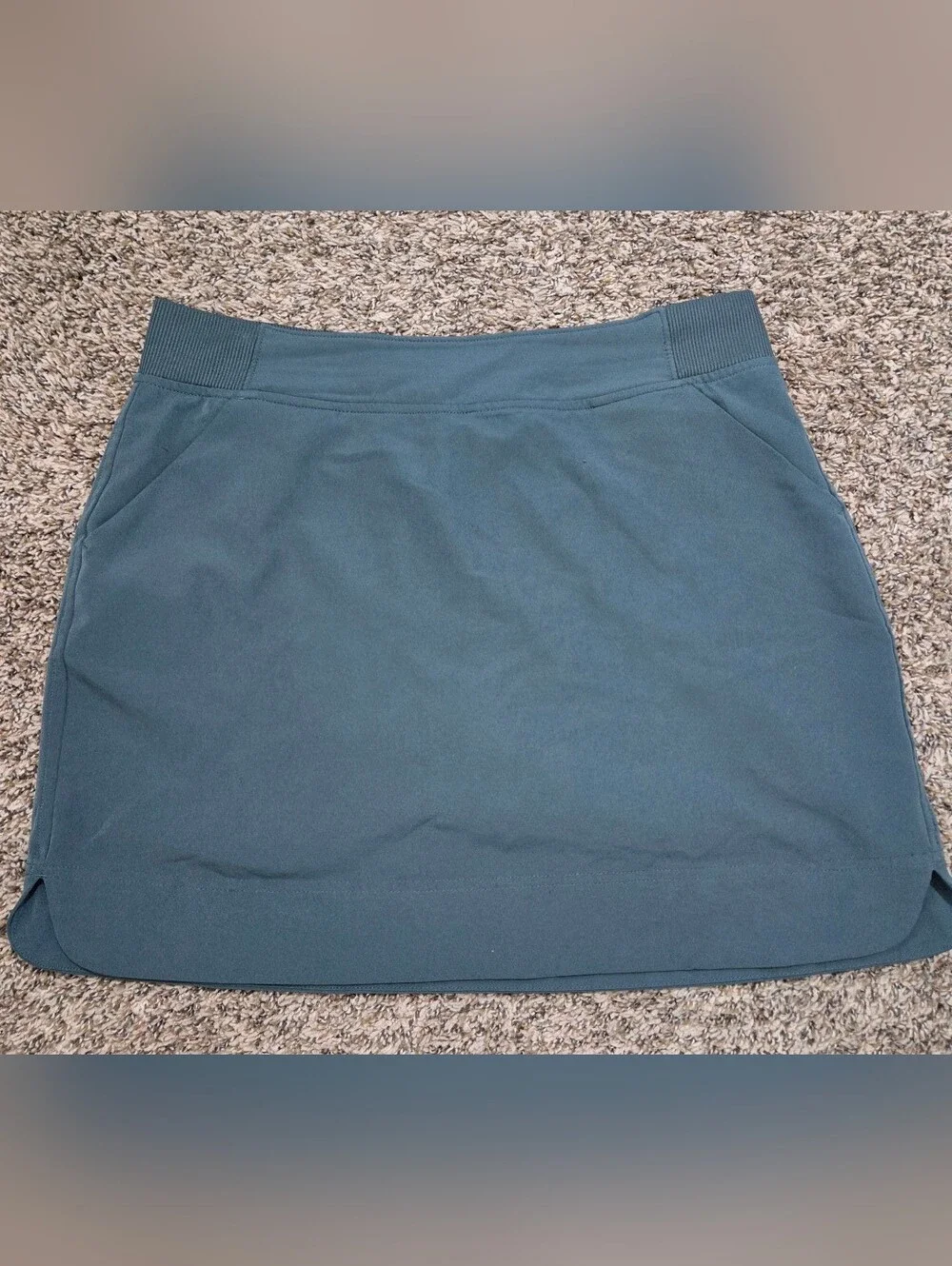 32 Degrees Teal Blue Athletic Skort with Stretch Waistband