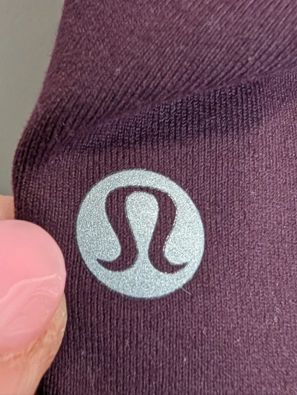 Lululemon Wide Leg High-Rise Travel Pant Plum Purple Zip Pocket Size Small