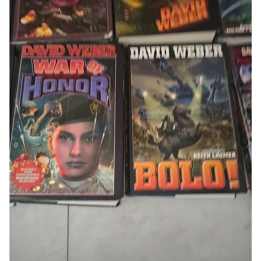 Lot of 17 Changer of Worlds David Weber War Military Paperback‎ Hardcover Books