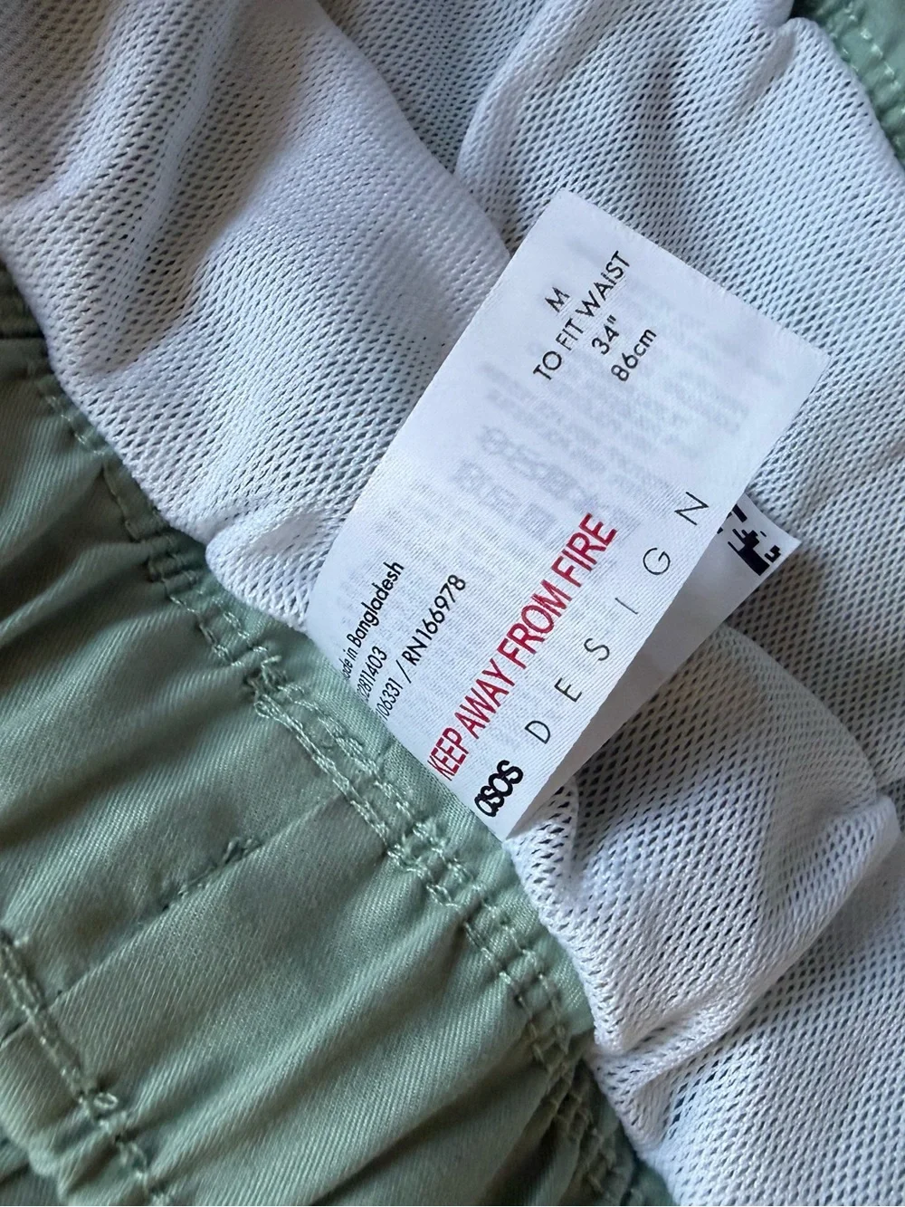 ASOS athletic shorts