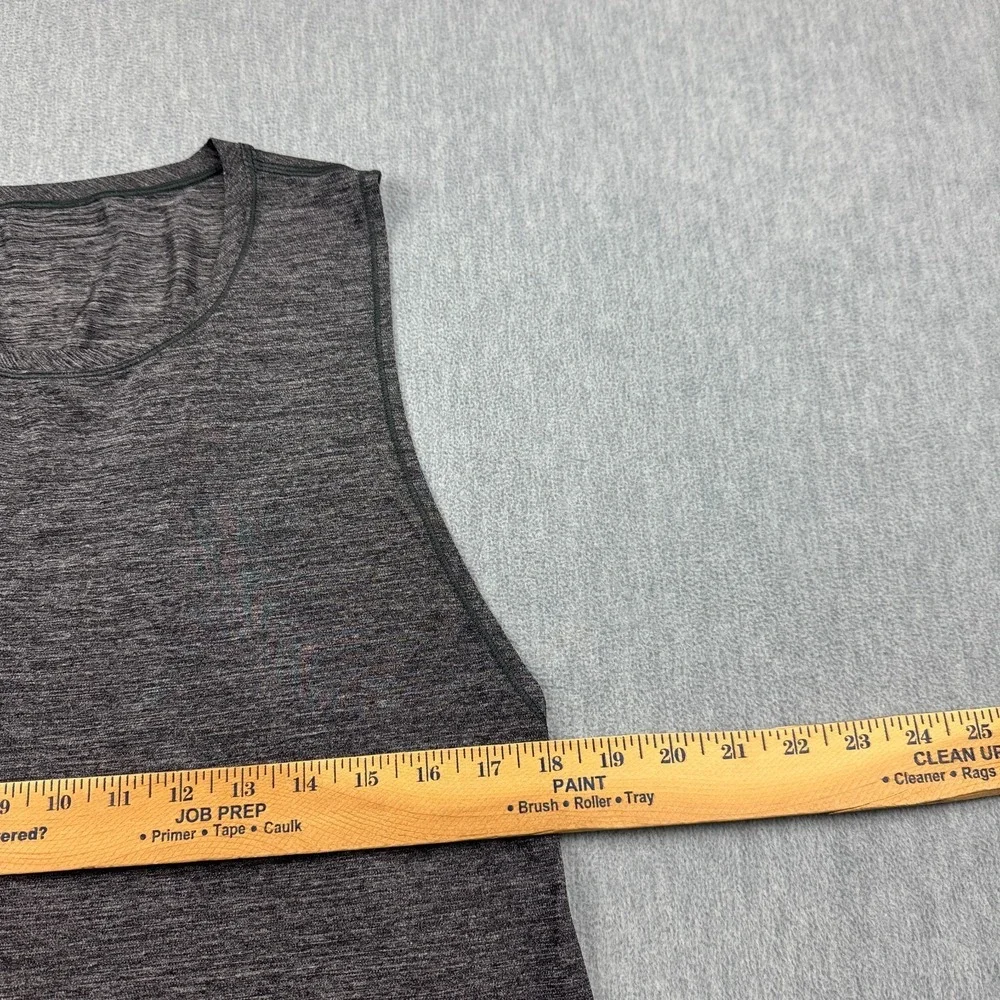 Lululemon Tank Top Womens 10 Heathered Gray In A Cinch‎ Sleeveless Athletic Gym