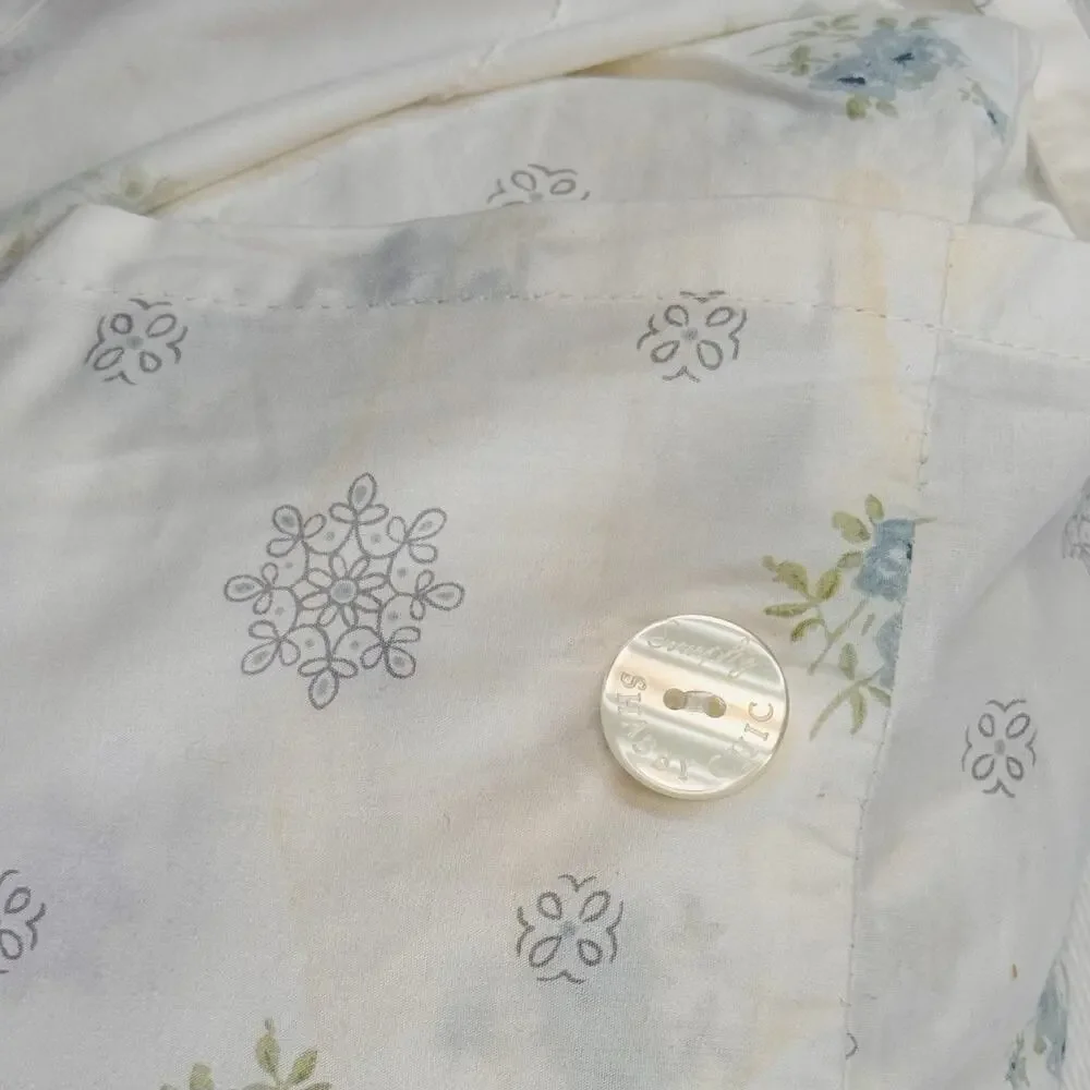 Rachel Ashwell Simply Shabby Chic Medallion Rose Twin XL Sheet Set READ