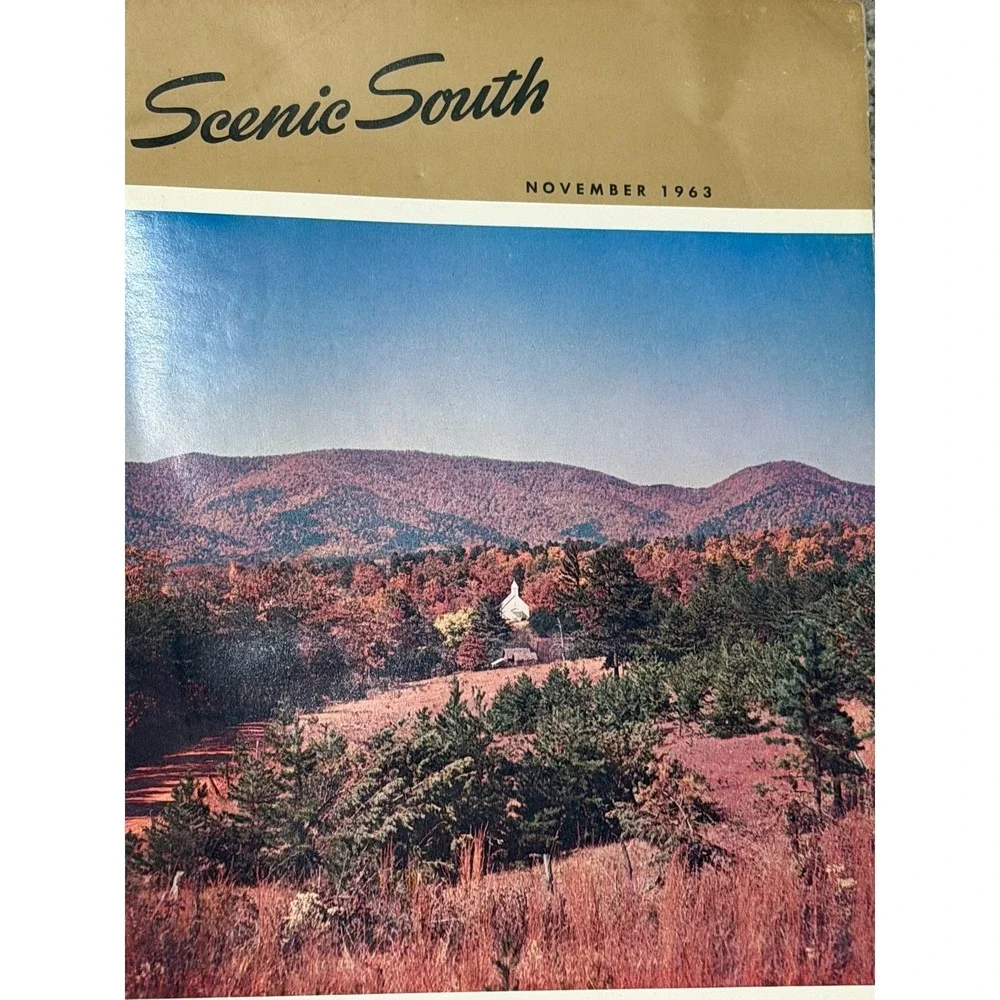 Vintage Scenic South Magazine Lot of 9 1952-1967 Southern Travel Florida Georgia