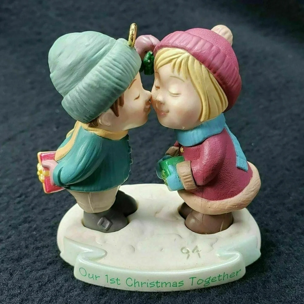 Hallmark Ornament Our 1st Christmas Together First 1994 Retired Vintage QX564-3‎