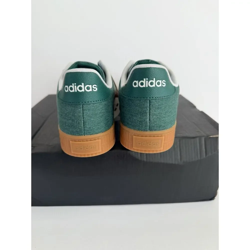 adidas Daily 3.0 Men’s Low Top Sneakers US 9.5M Collegiate Green/White Gum