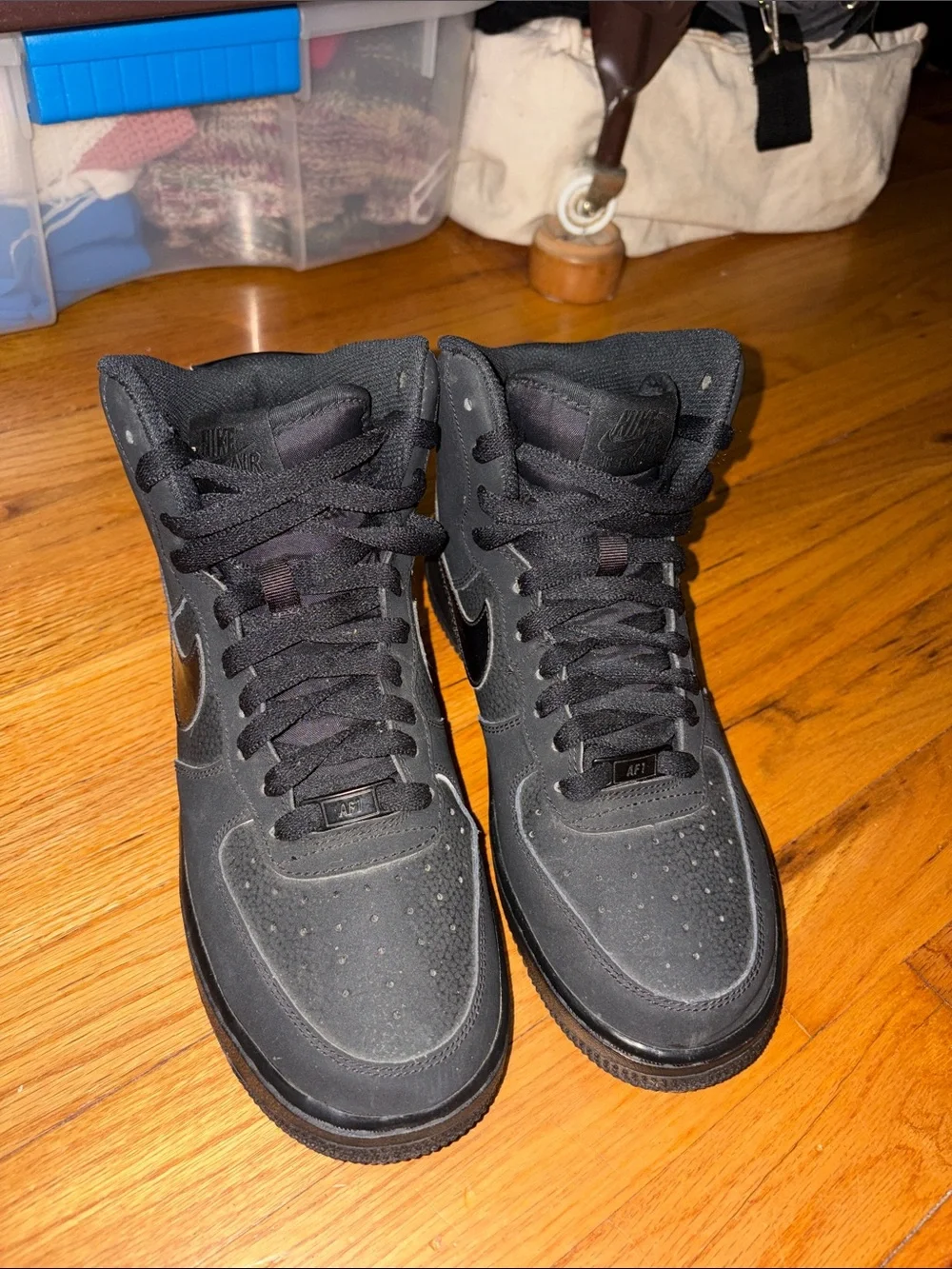 Nike Black High-Top Sneakers