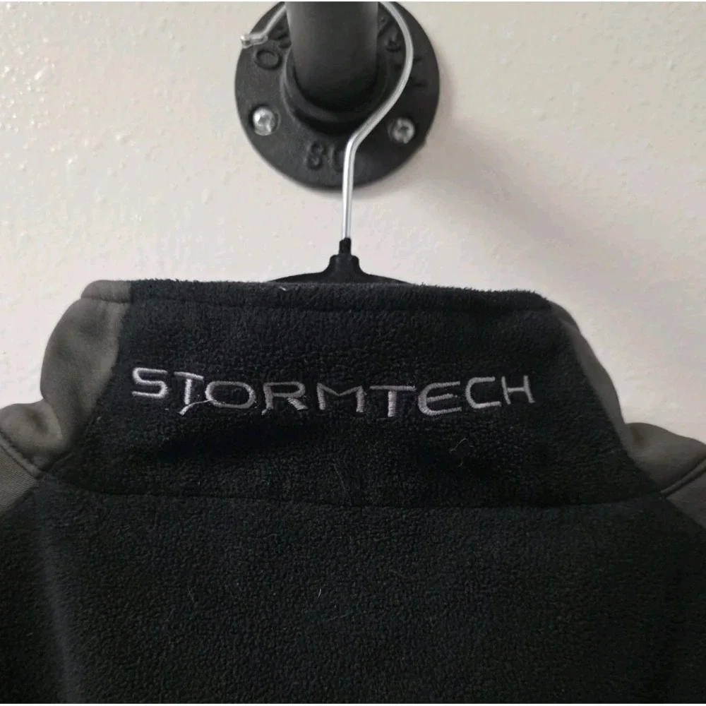 Stormtech‎ Men's XL Black Full Zip Fleece Jacket Soft Shell Outdoor Coat