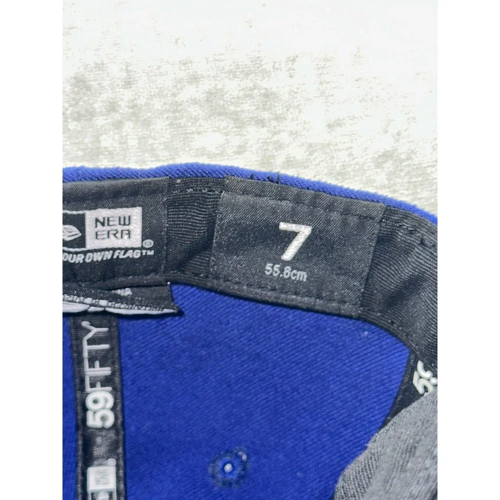 New Era Dodgers LA 59FIFTY‎ Cap Men 7 Blue MLB Authentic Collection Baseball