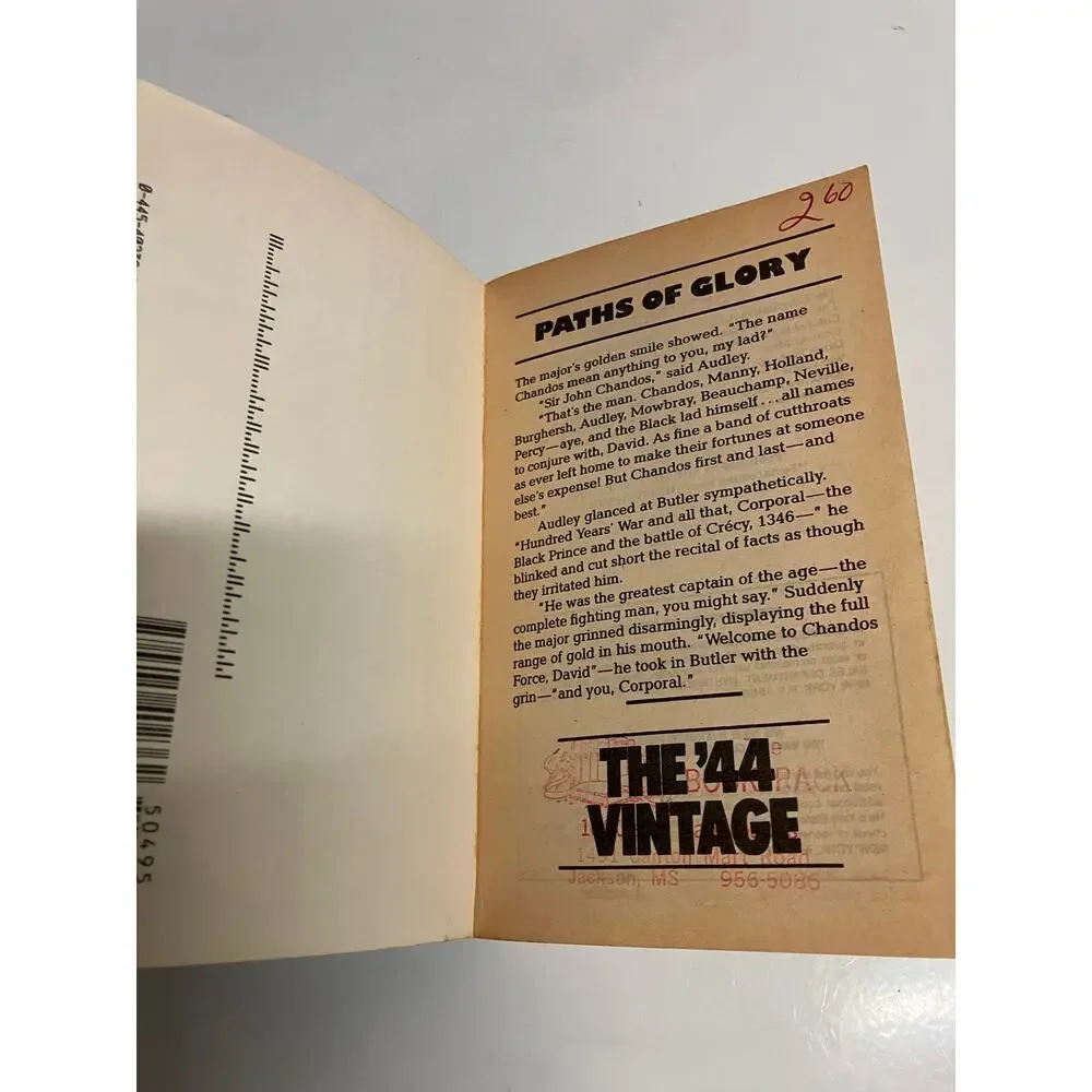 Anthony Price-The '44 Vintage-paperback/Mysterious press edition 1988/first‎