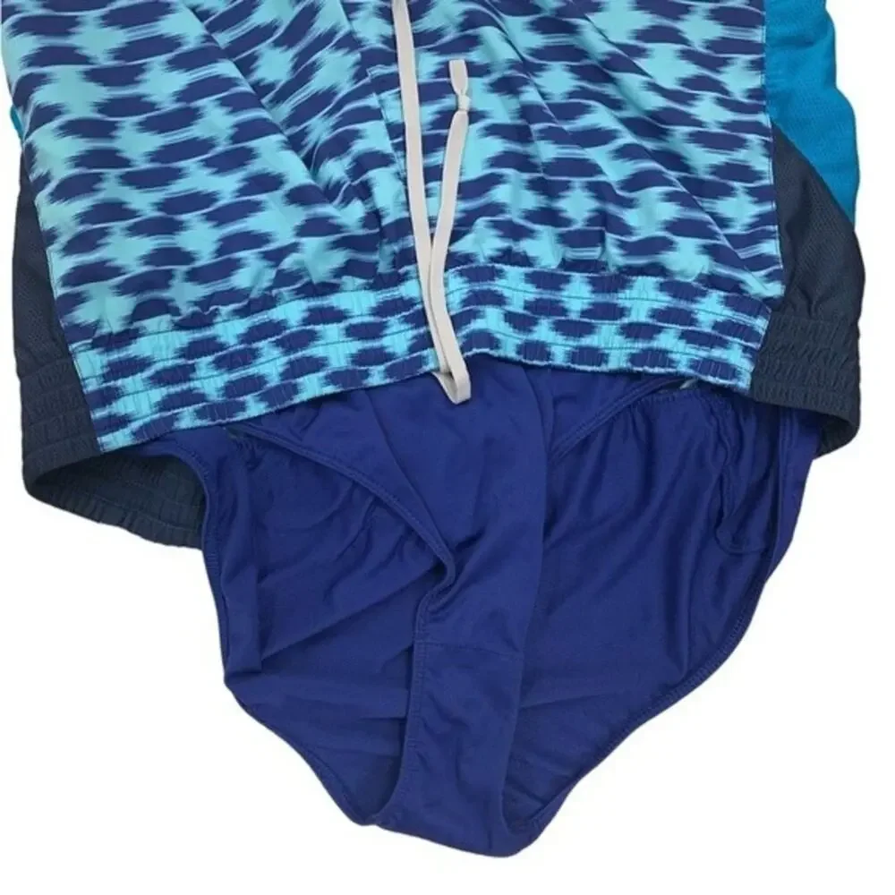 Nike Dri Fit Athletic‎ Running Shorts Blue Women’s Size Large