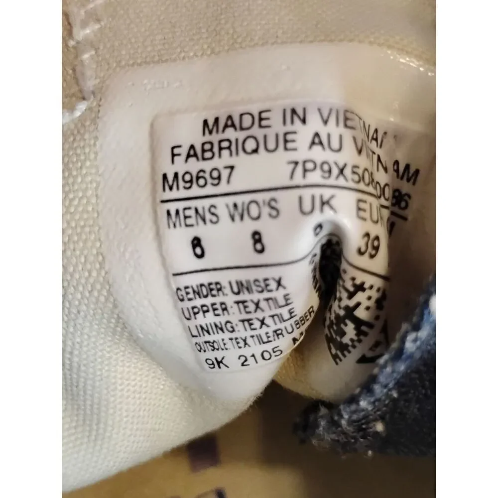 Converse All Stars size discolored