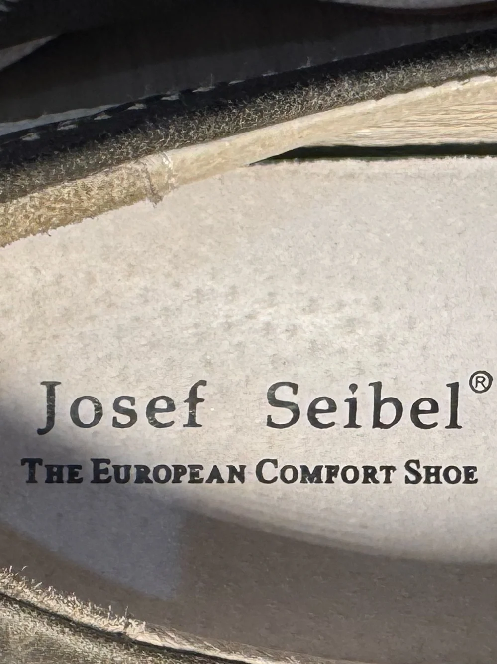 Josef Seibel Leather Comfort Sneakers Gray EU 38 US 7.5 Lace Up