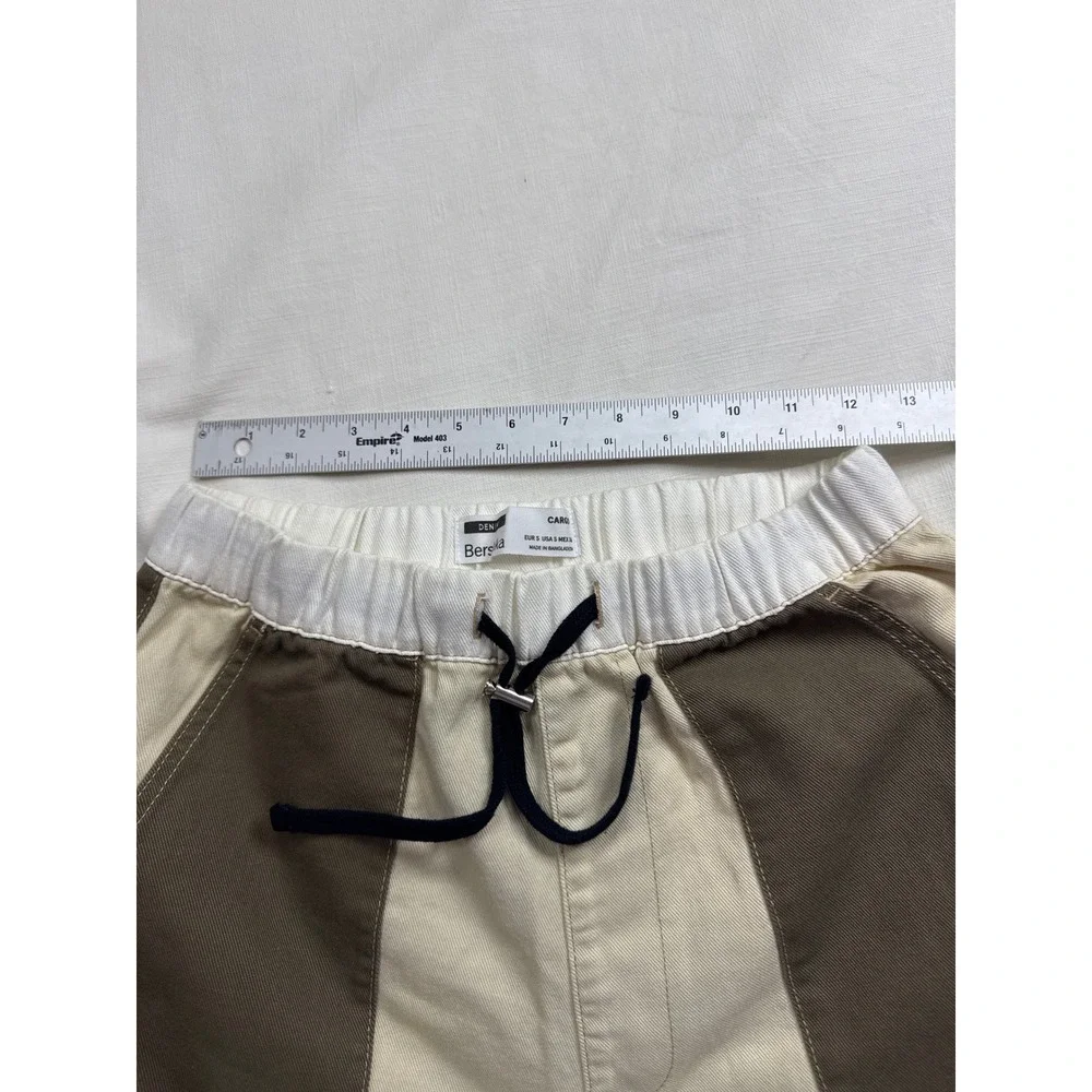 Bershka colorblock cargo